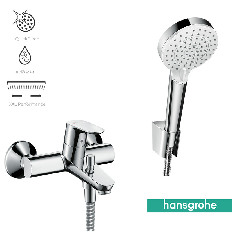 Hansgrohe Bath Mixer and Hand Shower