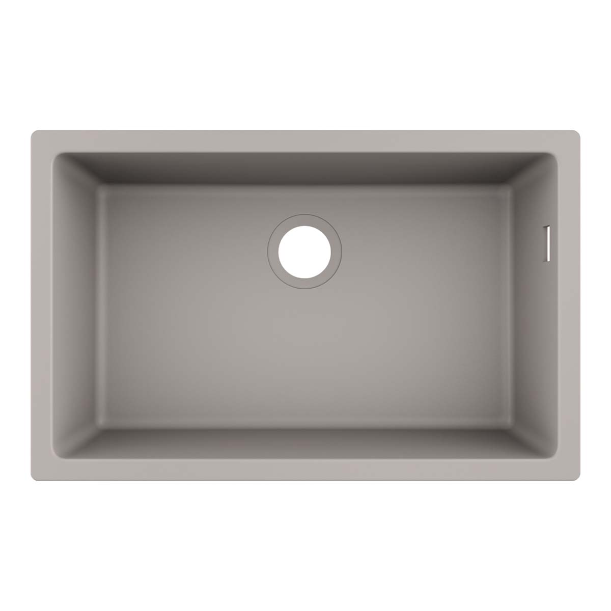 Hansgrohe S51 U510 U660 Single Bowl Undermounted Kitchen Sink SilicaTec concrete grey 658x398mm