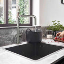Hansgrohe S51 U510 U450 Single Bowl Undermounted Kitchen Sink SilicaTec stone grey 448x398mm lifestyle