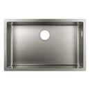 Hansgrohe S71 S719 U660 Undermount Single Bowl Kitchen Sink Stainless Steel 658x398mm