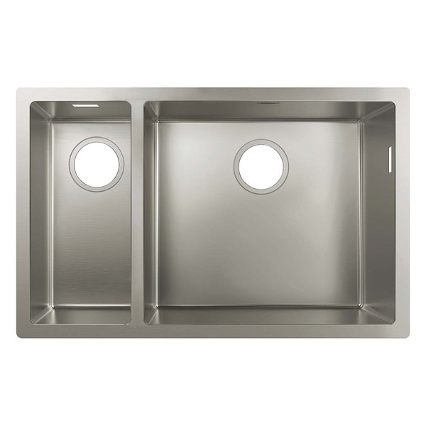 Hansgrohe S719 U655 1.5 Bowl flush mount Kitchen Sink Stainless 705x450mm