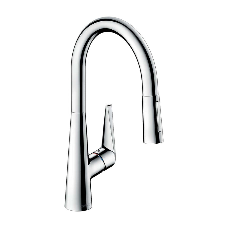 Hansgrohe Talis M51 Single lever kitchen mixer 200 with pull-out spray chrome