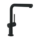Hansgrohe Talis M54 single lever kitchen mixer 270 with swivel spout and pullout spray matt black