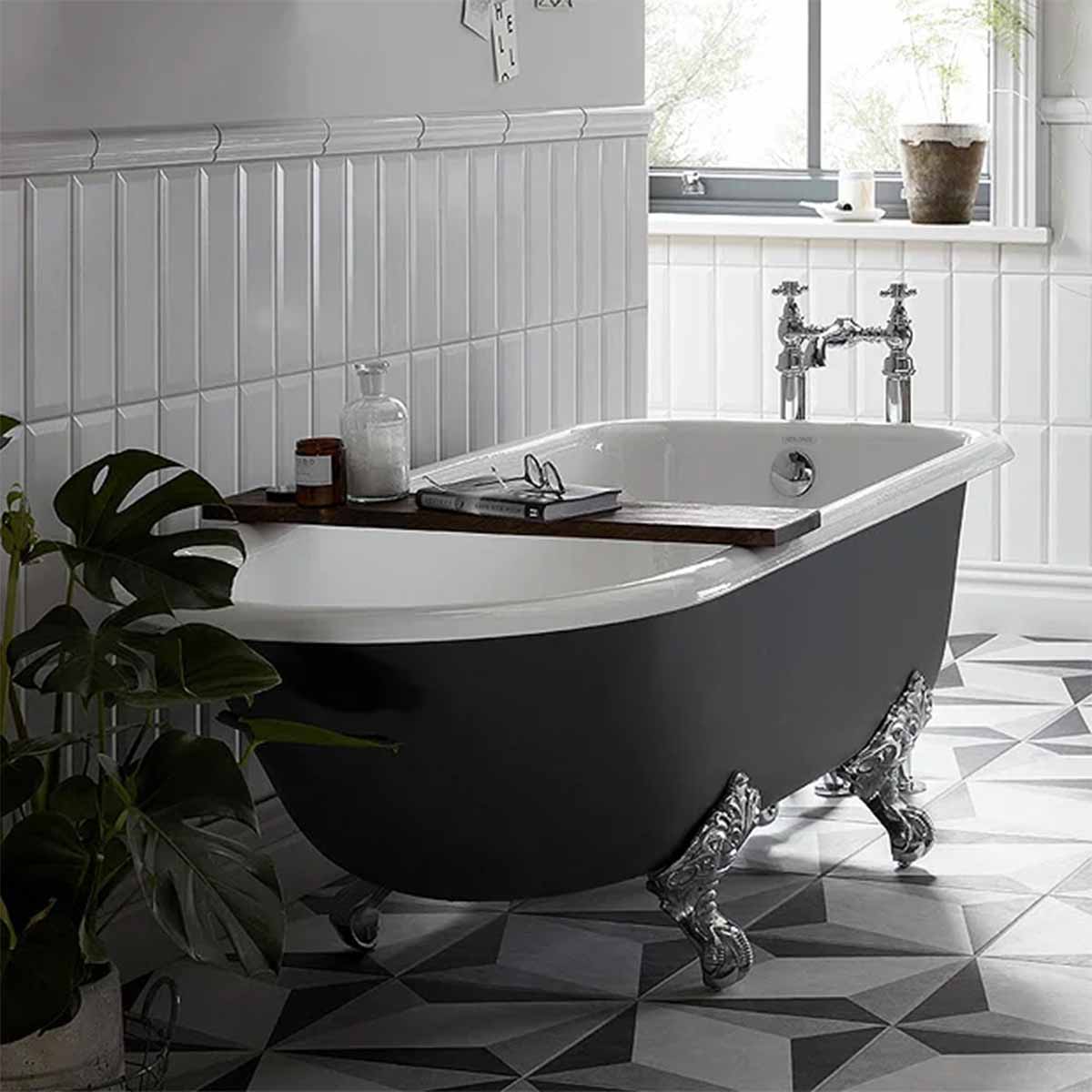 Heritage Essex Single Ended Cast Iron Freestanding Bath 1700x700mm