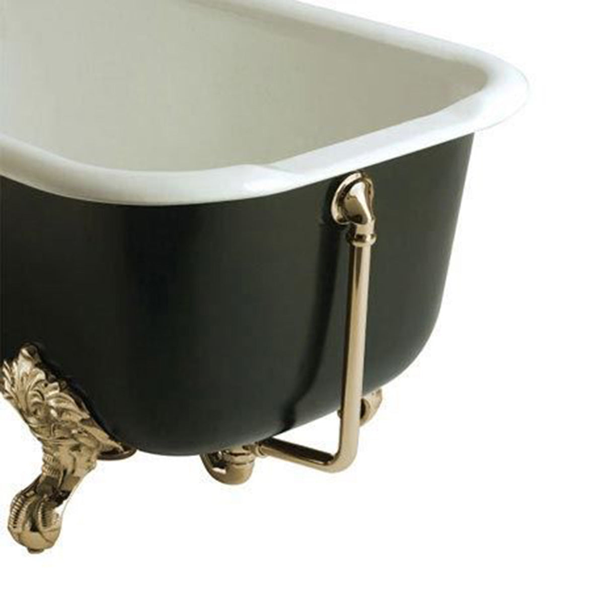 Heritage Exposed Bath Waste and Overflow Vintage Gold