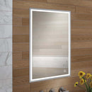 HiB Vanquish 50 Recessed LED Mirror Cabinet With Charging Socket