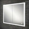 HiB Vanquish 80 Recessed LED Mirror Cabinet With Charging Sockets