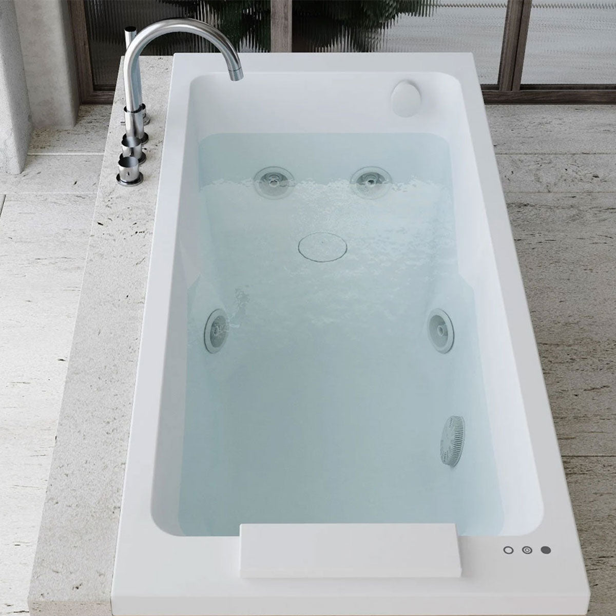 Jacuzzi Sharp Whirlpool Bath With Full Body Hydromassage Feature
