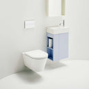 Laufen Kartell Rimless Wall Hung WC Pan With Slim Soft Close Toilet Seat Lifestyle