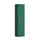 Miami Wall Hung Tall Storage Cabinet - Forest Green
