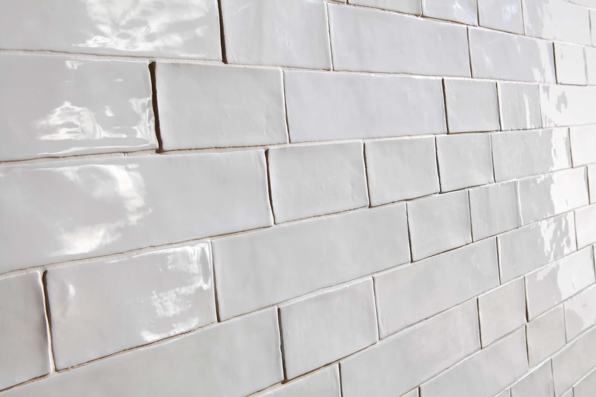 Poitiers White Gloss Wall Tile 7.5 x 30cm