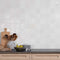 Riad White Decor Wall Tile 10x10cm Gloss Lifestyle