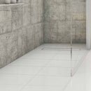 SharpSlope Wet Room Shower Tray Base Kit Linear Panel Drain Lifestyle
