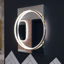 HiB Solas Brushed Brass Frame LED Illuminated Fog-Free Mirror