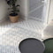 Tanger Sand Bloom Pattern Porcelain Tile 12.3 x 12.3cm Matte Lifestyle