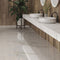 Torano Gold Marble Effect Porcelain Tile Polished 60x120cm Feature