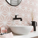 Varadero Rose Hexagonal Porcelain Tile Matt Feature 3