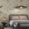Vives Stravaganza Sassari Floral Effect Decor Wall Tile 45x120cm Matt Lifestyle