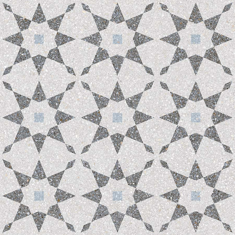 Vives Farnese Aventino-R Humo Terrazzo Effect Porcelain Tile 29 x 29cm