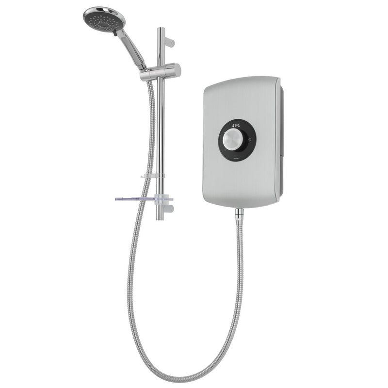 Triton Amore Brushed Steel Electric Shower
