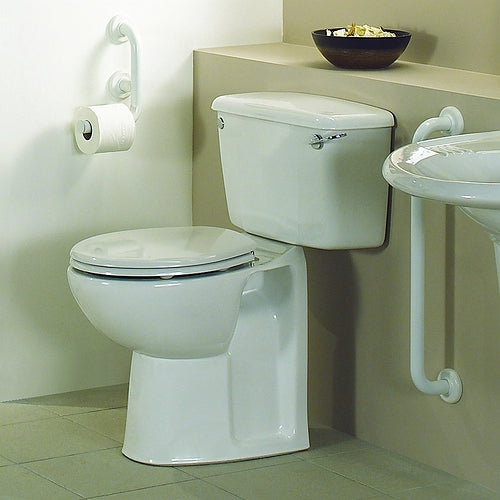 Twyford Doc M Pack - Accessible Bathroom Toilet with Basin and Grab Rails
