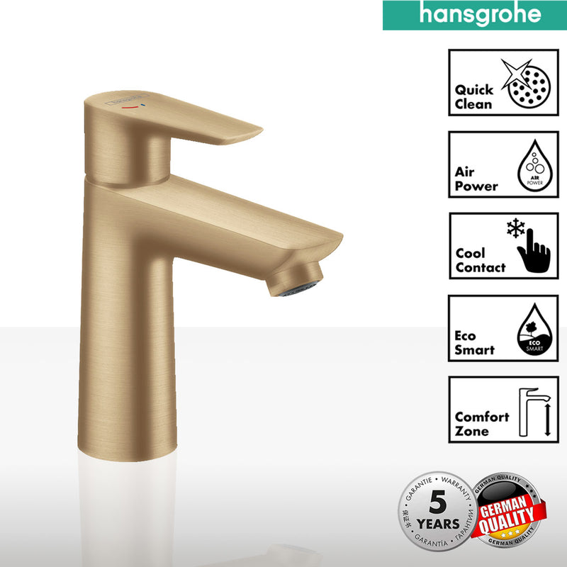 Hansgrohe Talis E 110 Basin Mixer Tap With Pop-Up Waste