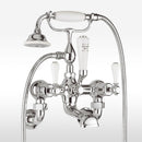 Crosswater Belgravia Crosshead Bath Shower Mixer With Handheld Kit