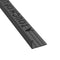 Flat Edge Black Aluminium Tile Trim