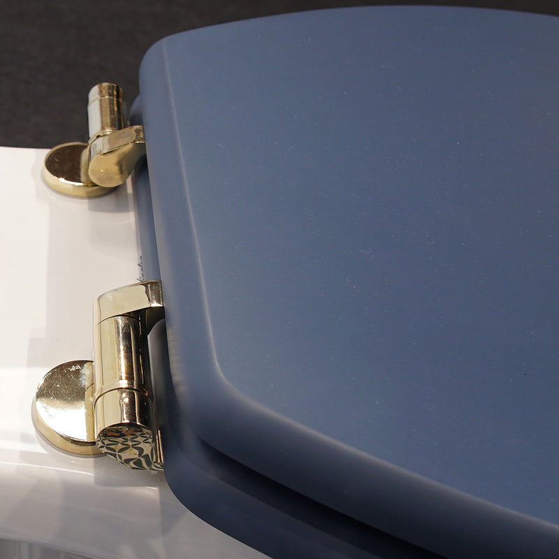 Gold Soft Close Hinges For Burlington WC Seat Deluxe Bathrooms Ireland