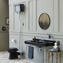 burlington high level wc jet black toilet lifestyle Deluxe Bathrooms Ireland