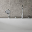 burlington riviera 4 hole crosshead bath mixer chrome lifestyle Deluxe Bathrooms Ireland