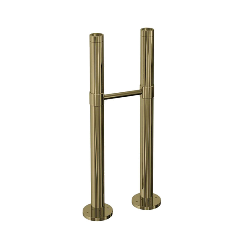 Burlington Stand Pipes With Horizontal Support Bar Deluxe Bathrooms Ireland