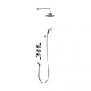 Burlington Trent Thermostatic Dual Outlet Concealed Valve With Shower Handset Deluxe Bathrooms Ireland
