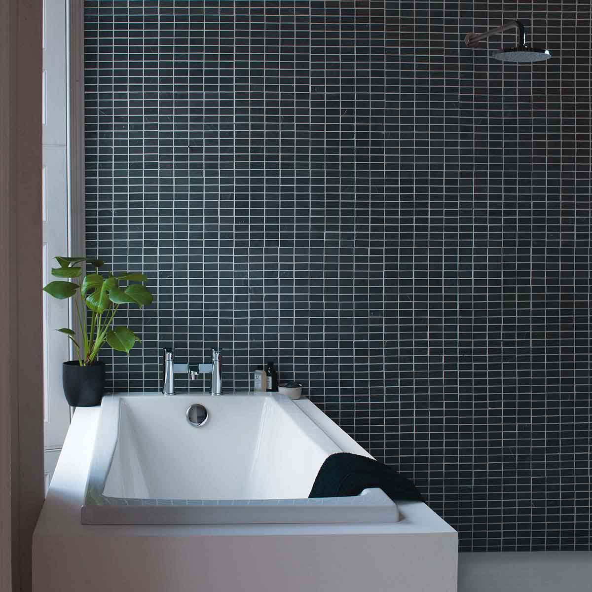 Cleargreen Sustain Single-Ended Back To Wall Acrylic Bath Lifestyle