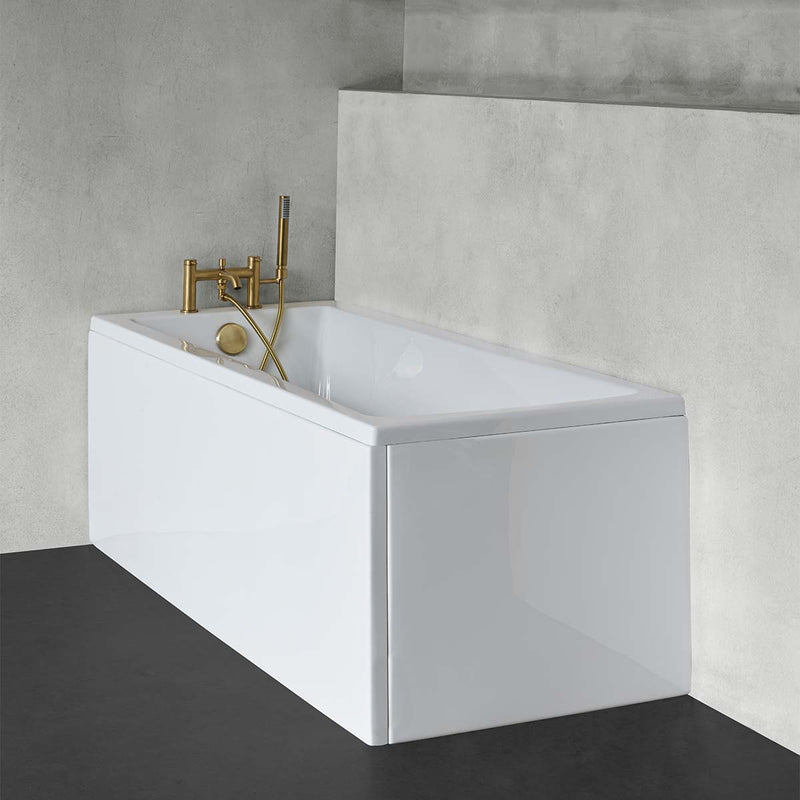 Cleargreen Sustain Single-Ended Back To Wall Acrylic Bath