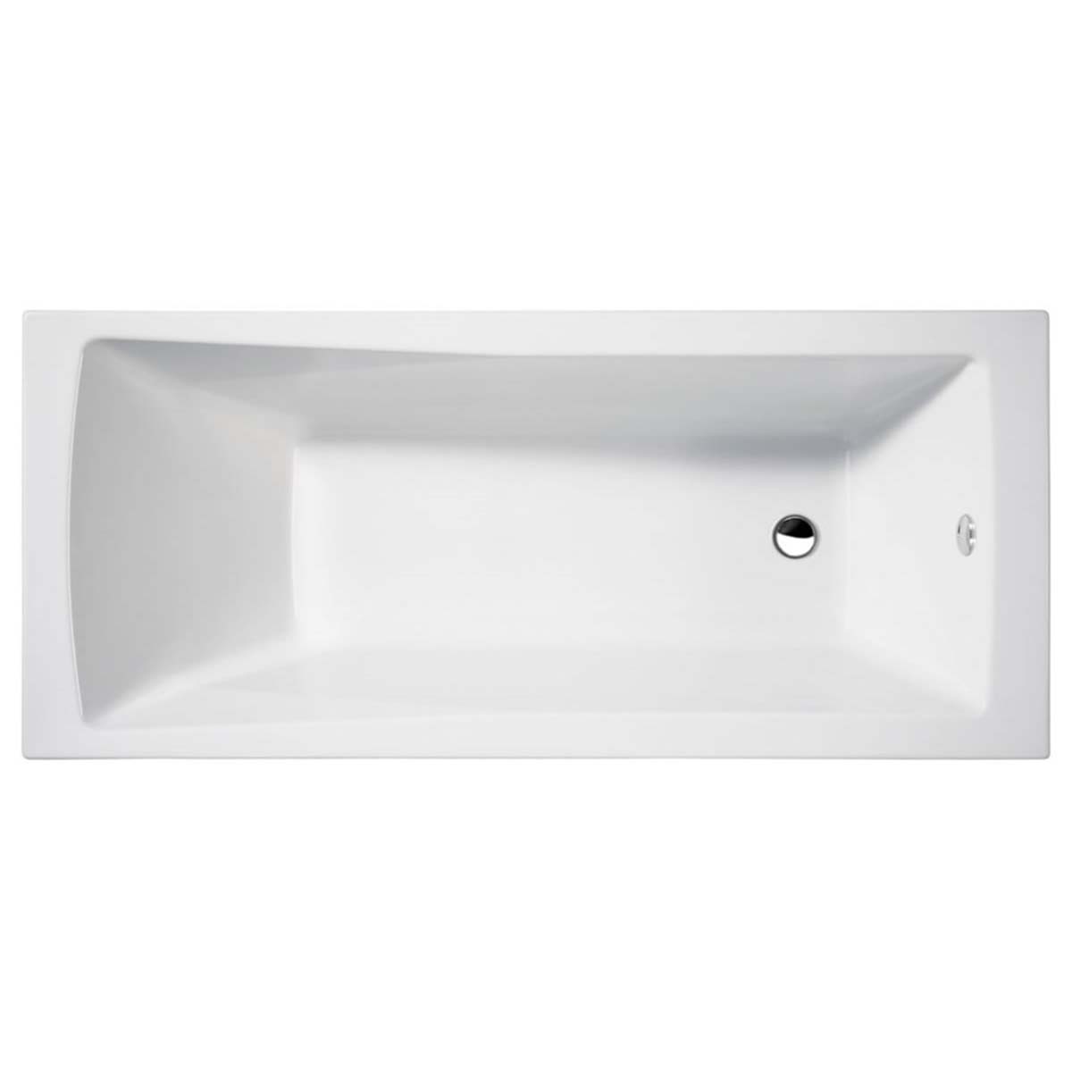 Cleargreen Sustain Single-Ended Back To Wall Acrylic Bath