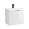 Colorado Single Drawer Wall Hung Vanity Unit With Basin - White Gloss