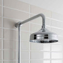 Belgravia Thermostatic Shower Valve With Wall Mounted Handset & Fixed Shower Head