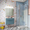 Crosswater DESIGN 8 Inline Hinged Shower Door & Side Panel Deluxe Bathrooms Ireland