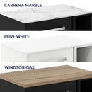 Crosswater Infinity 500 Single Drawer Wall Hung Vanity Unit With Worktop