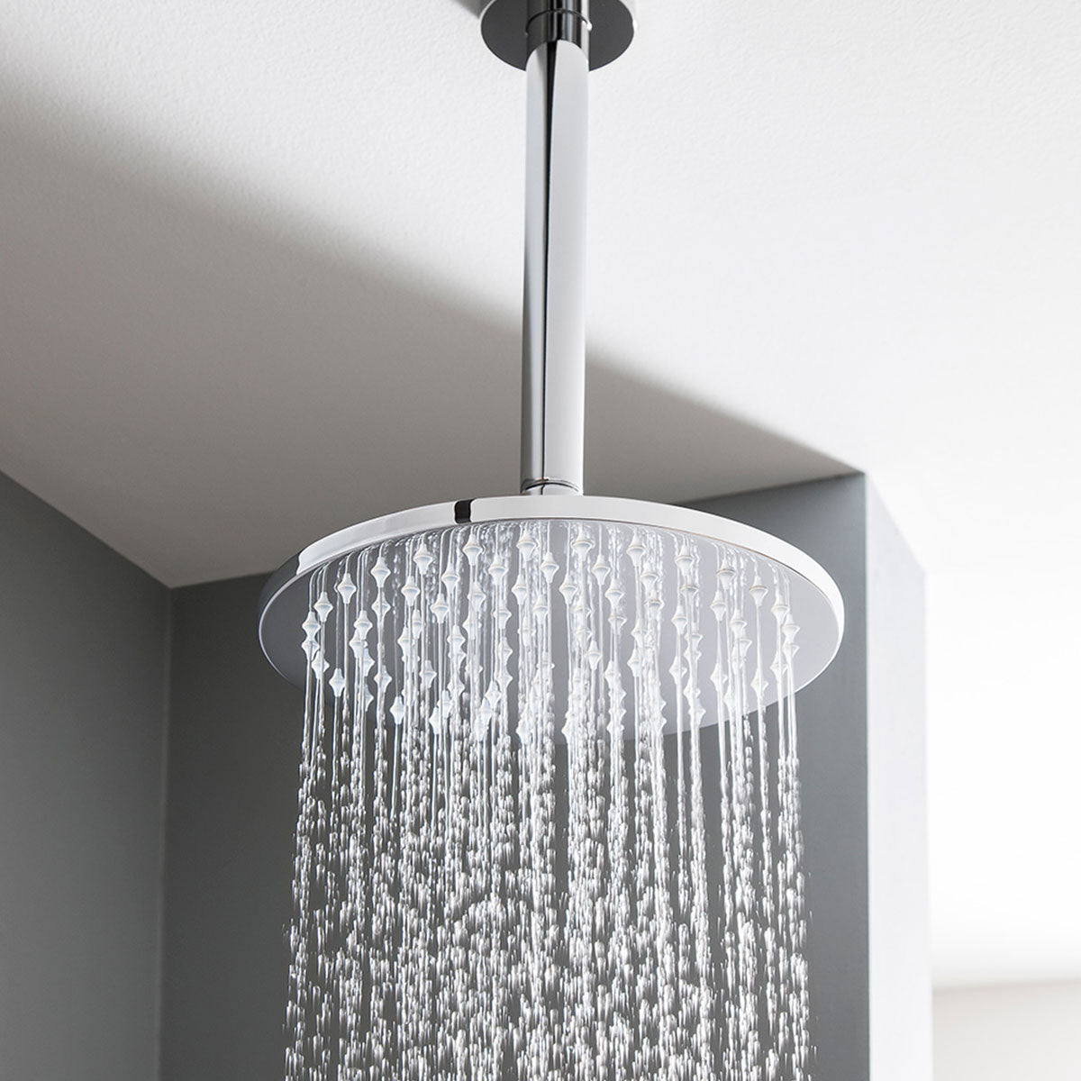 Crosswater MPRO Wall or Ceiling Mounted Shower Head | Deluxe Bathrooms