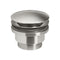 crosswater union click clack waste brushed nickel