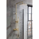 crosswater union thermostatic multifunction shower kit union brass lifestyle