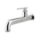 crosswater union wall mounted basin mixer tap with lever handle chrome