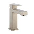 crosswater verge mixer mono basin tap brushed stainless steel effect
