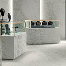 deluxe gemstone pearl marble effect porcelain tile 60x120cm feature