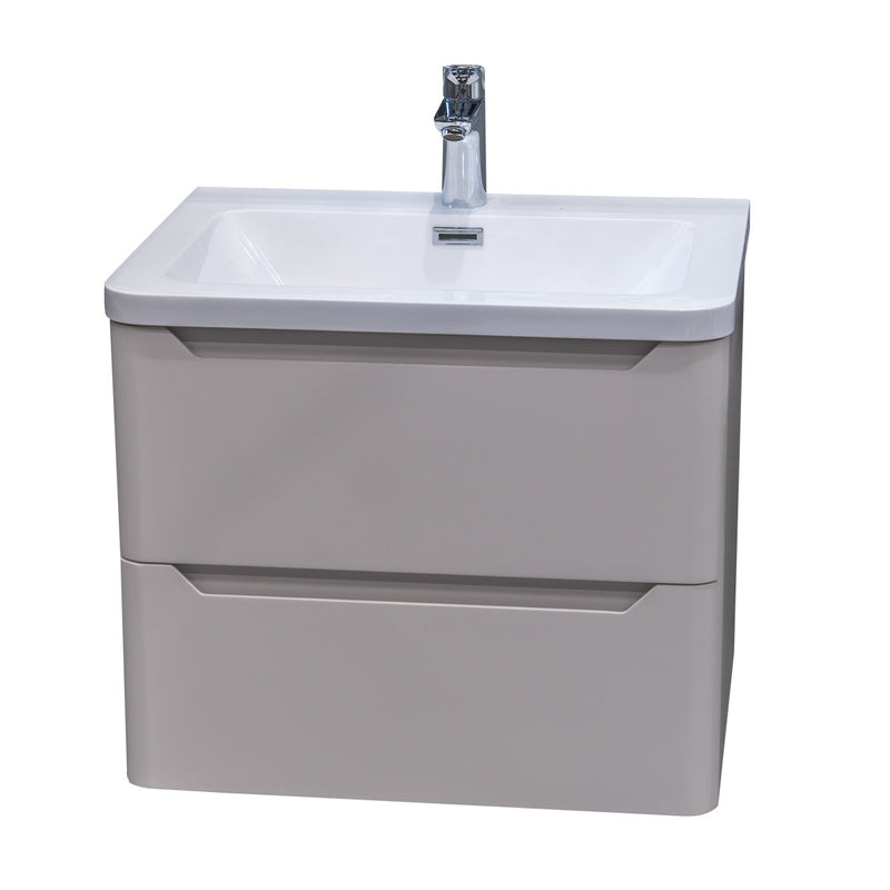 Granlusso Enzo Wall Mounted 2-Drawer Vanity Unit and Basin