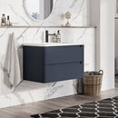 Granlusso Enzo Double Drawer Wall Hung Vanity Unit