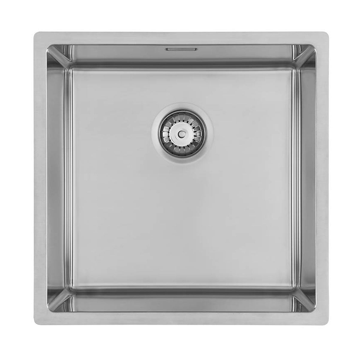 Foster Skin 400 Kitchen Sink - Brushed Stainless Steel 