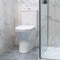 Fraser Rimless Comfort Height Close Coupled Toilet With Soft Close Seat